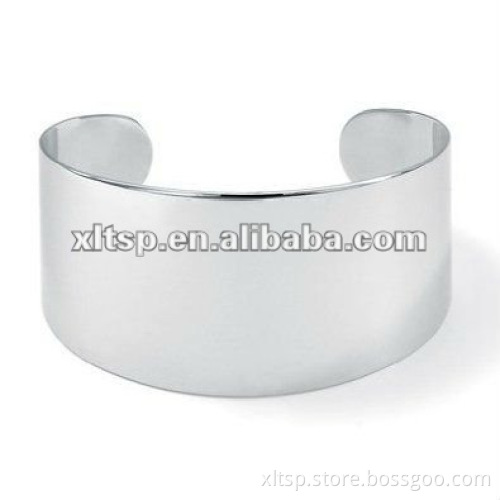 B71 High Grade Fashion Wide Silver Cuff Bracelet